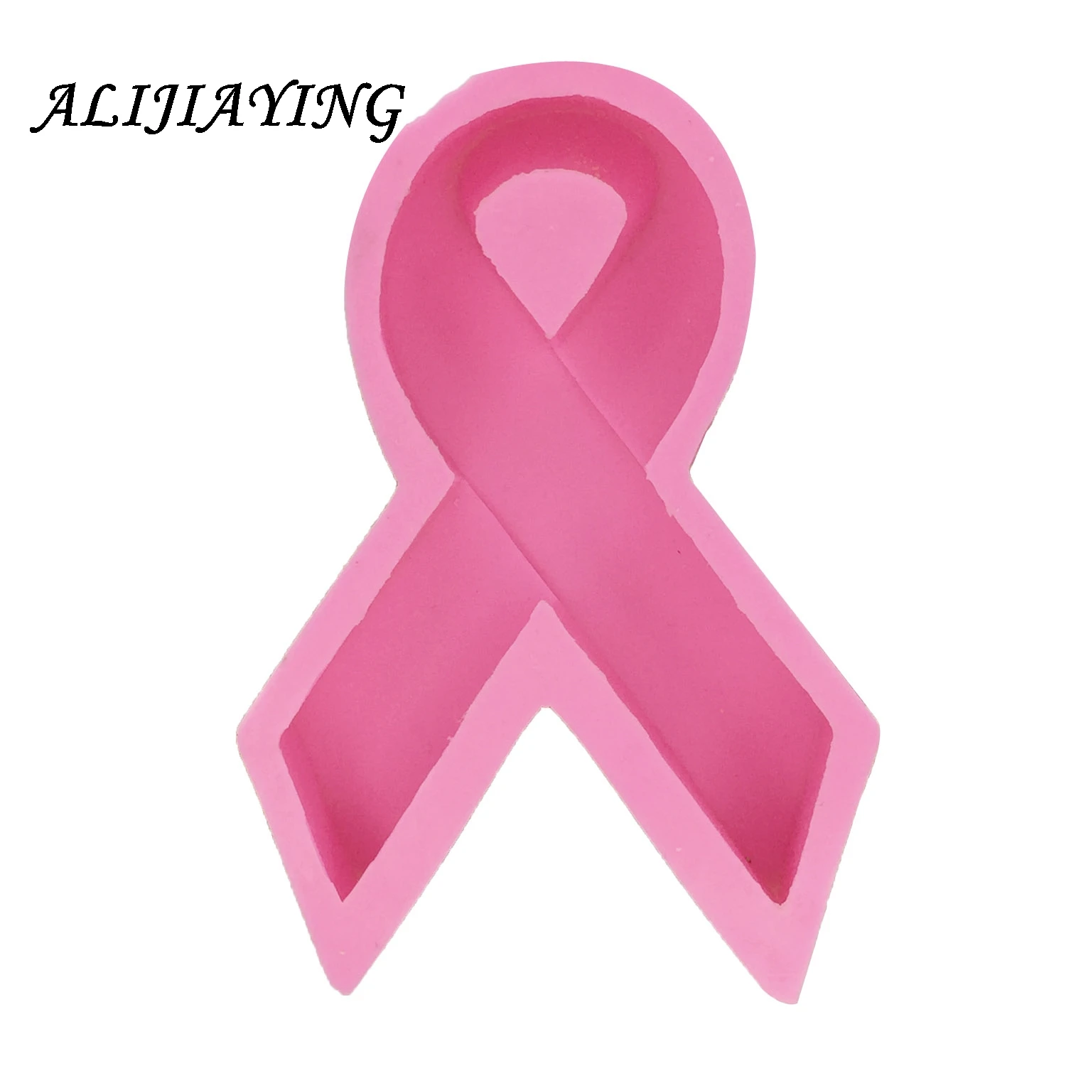 1Pcs Awareness ribbons Bow Silicone Mold,Sugarcraft Cake Decorating Tools,Fondant Chocolate Molds Cake Border Mould D1486