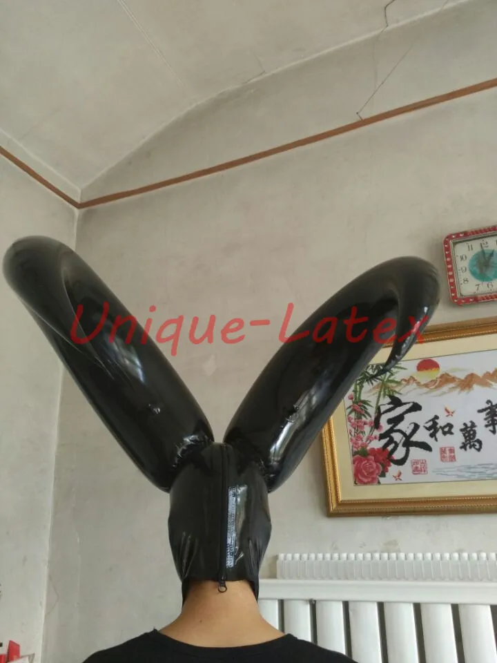 Latex Mask Inflatable Horn Inflatable Hoods Show Mask Chirstmas Mask Inflatable Latex Mask