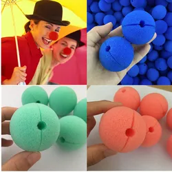 10pcs 5cm Fun Nose Foam Circus Clown Nose Comic Party Supplies Halloween Accessories Costume Magic Dress Party Supplies