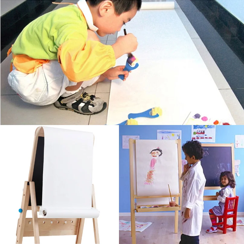 45cm*10m Water Color Painting Paper A2 Watercolor Paper for Acrylic paint Painting Drawing Art set Rice Paper Roll