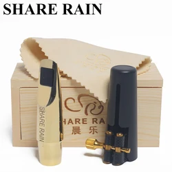 SHARE RAIN Handmade repair  Eb alto saxophpone metal mouthpiece the copy Rovner/ alto sax metal mouthpiece