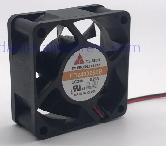 Original FD246025EB 24V 0.21A 6025  Industrial Computer Inverter Fan