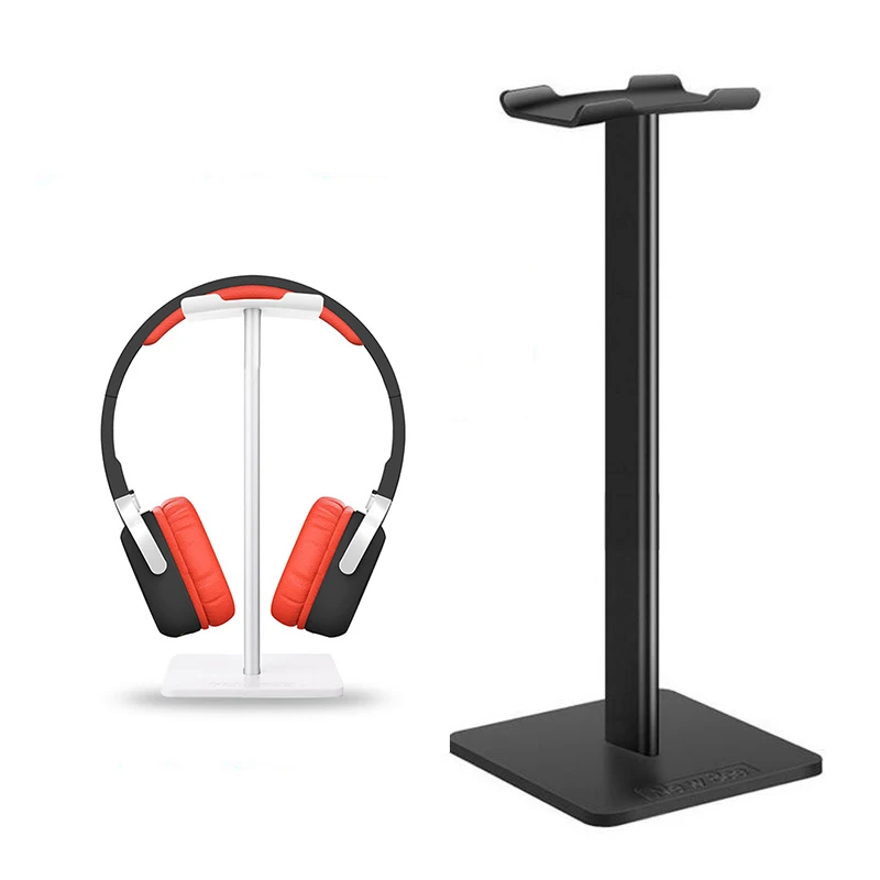 Headphone Holder Aluminum Alloy Headset Holder Bracket Display Shelf Gaming Rack Non-slip Earphone Vertical Bracket Stand