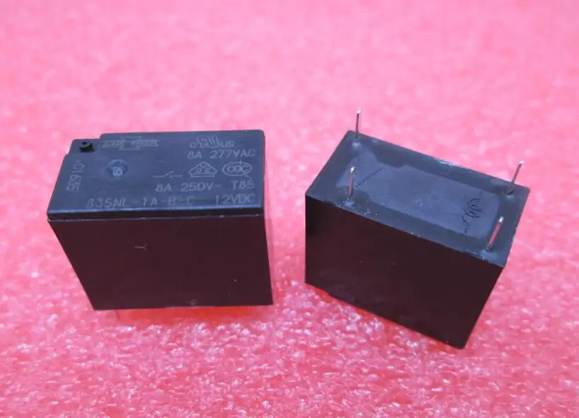 

HOT NEW relay 835NL-1A-B-C 12VDC 835NL-1A-B-C-12VDC 835NL1ABC 835NL 12VDC 8A DC12V DIP4 20PCS/LOT