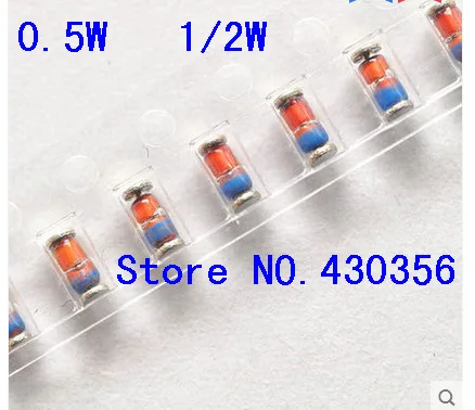 100pcs ZMM3V0   LL34  3V  0.5W  3V  1/2W 3V0  Zener diode