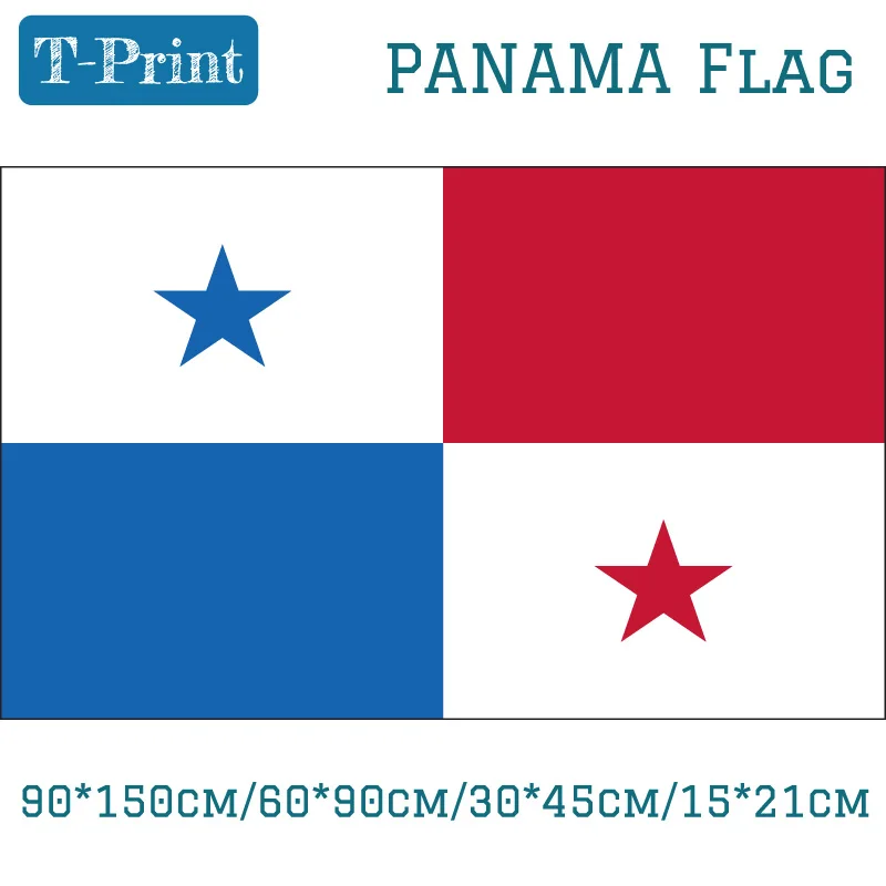 90*150cm 60*90cm Panama National Flag National Day / Home Decoration 30*45cm Car Flag Banner and flag decoration/national flag