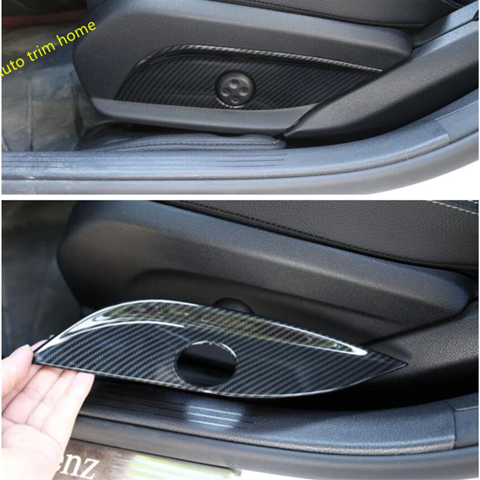 

ABS Side Seat Memory Adjustment Switch Button Decoral Frame Cover Trim For Mercedes Benz C Class W205 2014 - 2021 Accessories