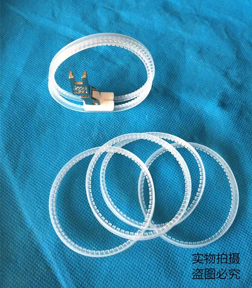 

100pcs Flat roller presser feet ring rolling ring cotton leather press circle of plastic roller ring foot