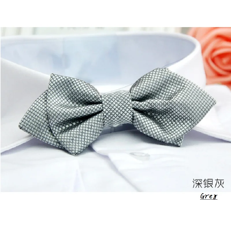 2019 männer formale fliege Feste Plaid schmetterling Hochzeit Party Jungen Bowtie