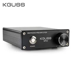 KGUSS MP02 phono preamplifier vinyl record player mini MM PHONO phono preamp 2068