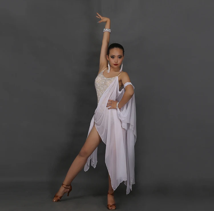 Người lớn/trẻ em khiêu vũ latin dress phụ nữ cạnh tranh flamenco dress roupa de ginastica samba trang phục khiêu vũ mặc enfeites