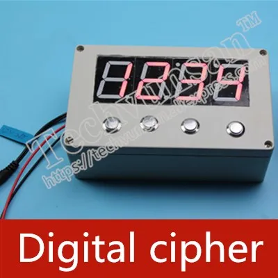 Human secrets room escape room props Digital cipher 4 - bit display screen Digital panel Takagism adventure game