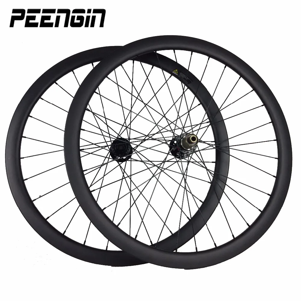 

30mm 45mm 29er Carbon Wheelset Gravel Wheel Disc Brake 29mm Wide Clincher Tubeless Novatec Hub D791/D411 6 Bolt/Center Lock Type