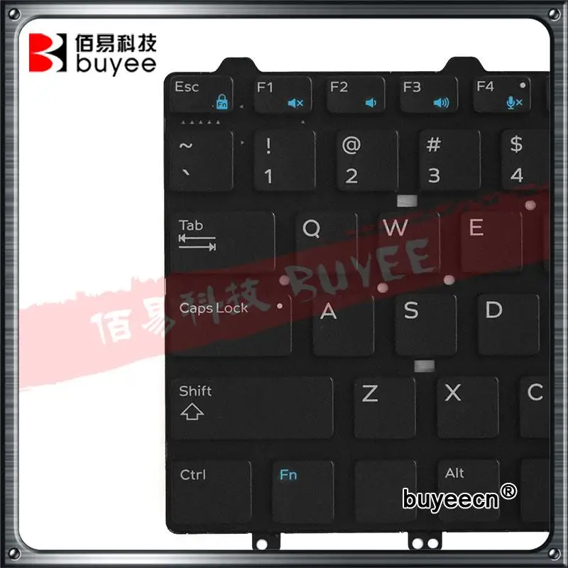 Teclado dos eua originais para dell latitude e3340 e5450 e7450 5450 7450 3350 peças do portátil 094f68 preto substituição