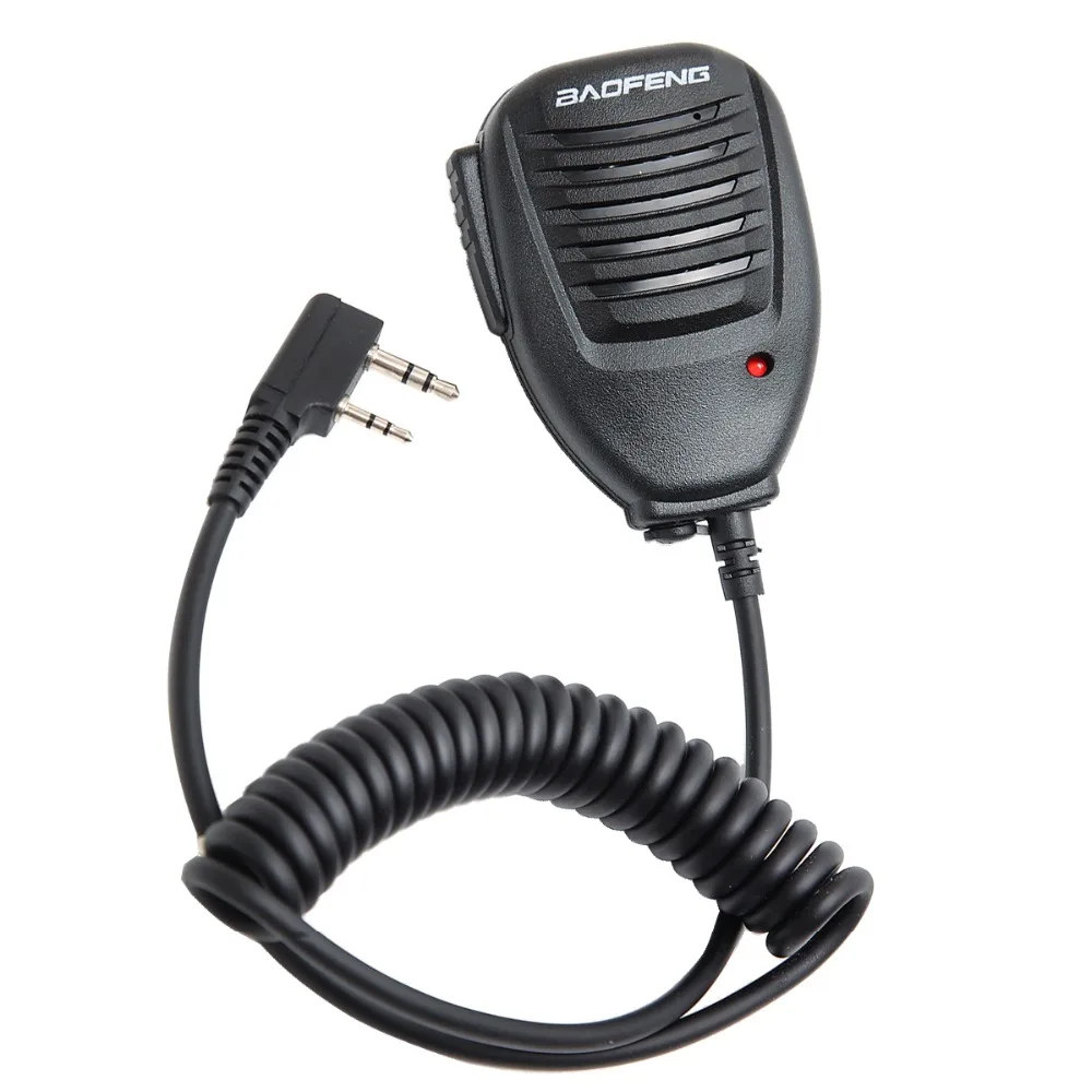 Baofeng Walkie Talkie Lautsprecher Mikrofon Wasserdicht Dual PTT Handheld Mikrofon Für UV5R UV-21 Pro Zwei Weg Radio QuanSheng UV-K6 UV-K5 – Detail 11