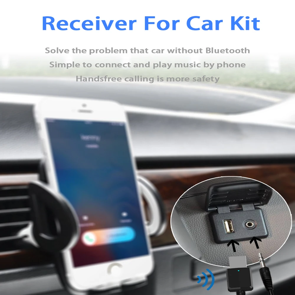 ZF169 KN320 5.0 Bluetooth Thu Phát Không Dây Mini 3.5mm Stereo Bluetooth Adapter Thu Cho Xe Hơi Phát Cho TIVI