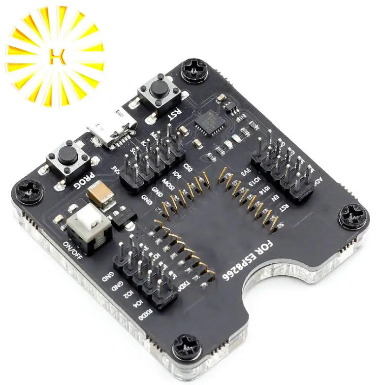 

ESP8266 Tester Burner, a Key Download to Support ESP-12S, ESP-07S and Other Modules Connector