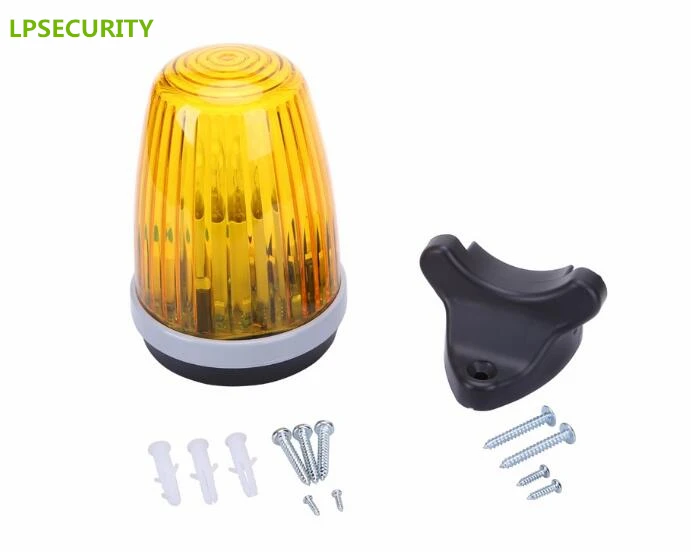 security flashing lamp alarm light blinker strobe for swing sliding garage rolling shutter gate door motor opener