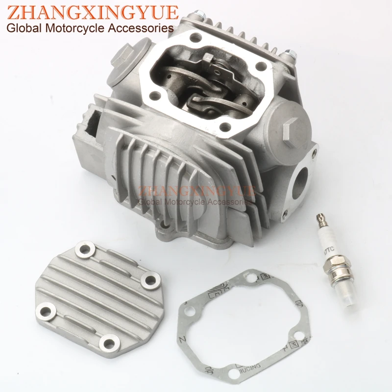 110cc cylinder head assembly for China ATV110 JH110 C110 110cc kart off-road vehicle motorcycle 52.4mm 4 stroke