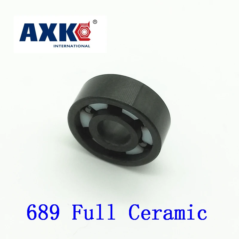 

2023 Rodamientos Axk 689 Full Ceramic Bearing ( 1 Pc ) 9*17*4 Mm Si3n4 Material 689ce All Silicon Nitride 618/9 Ball Bearings