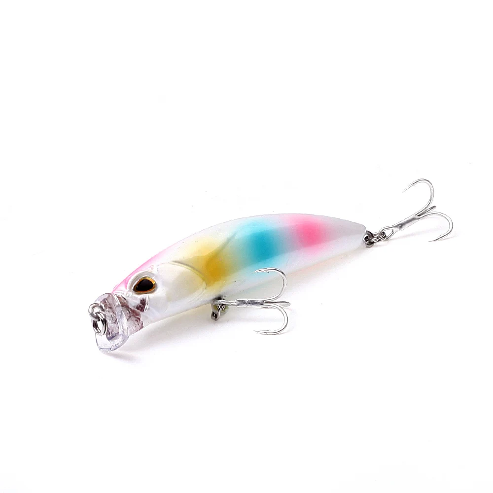 Señuelo duro de pesca de carpa, cebo de insectos de agua dulce, cebo falso, pececillo, Crankbait, 80mm, 10g, 1 unidad