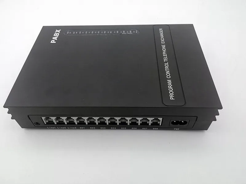 Imagem -03 - China Pbx Fábrica Vintelecom Sv308 Mini Pbxpabx Sistema de Telefone com Linhas e Extensões Venda Quente Alta Qualidade
