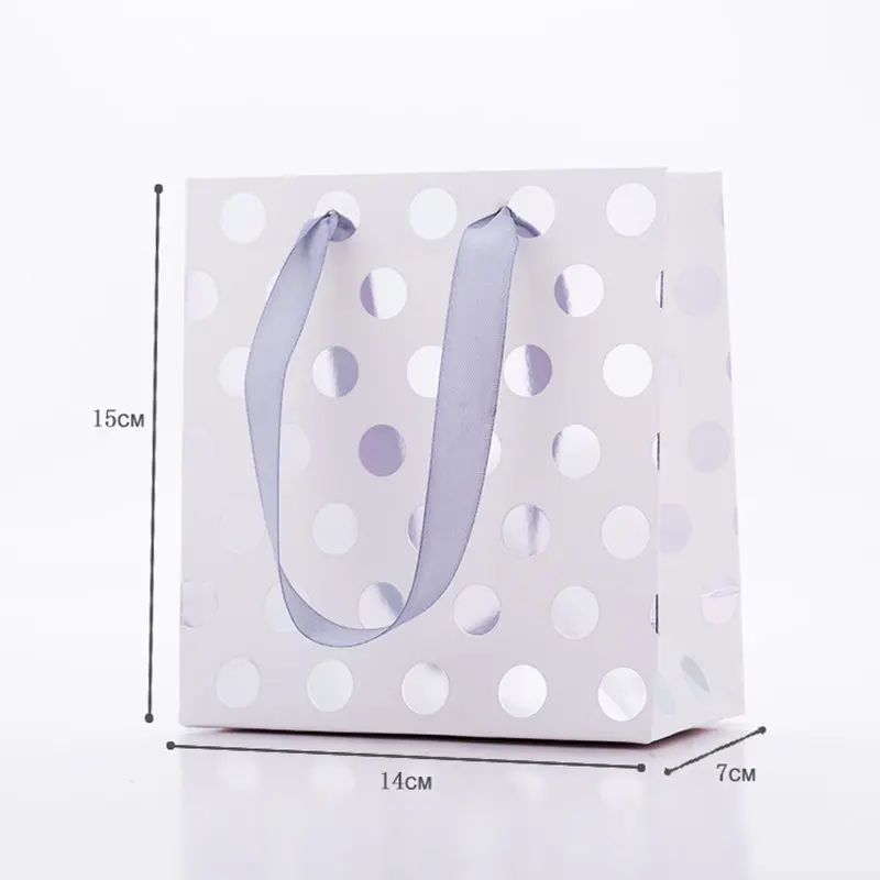 Gift Bag with Handles Wedding Decoration Paper Gift Bag for Jewelry Birthday Decoration Event Party Supplies F20173881