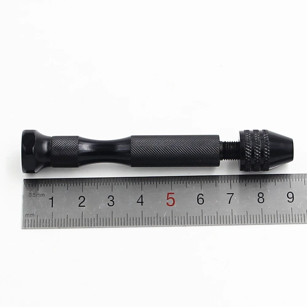 Mới Chất Lượng Cao Nhôm Mini Micro Tay Xoắn Mũi Khoan 0.3-3.2Mm Chút Với Móc Khóa Chuck Gỗ DIY Xoay dụng Cụ