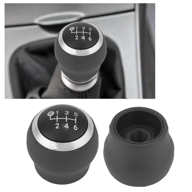 Car 6 Speed Abs Plastic Mt Gear Shift Knob For Toyota Corolla 1.8Mt 2007-2013 / Rav4 Avensis Yaris D4D Urban Lever Stick Pen H