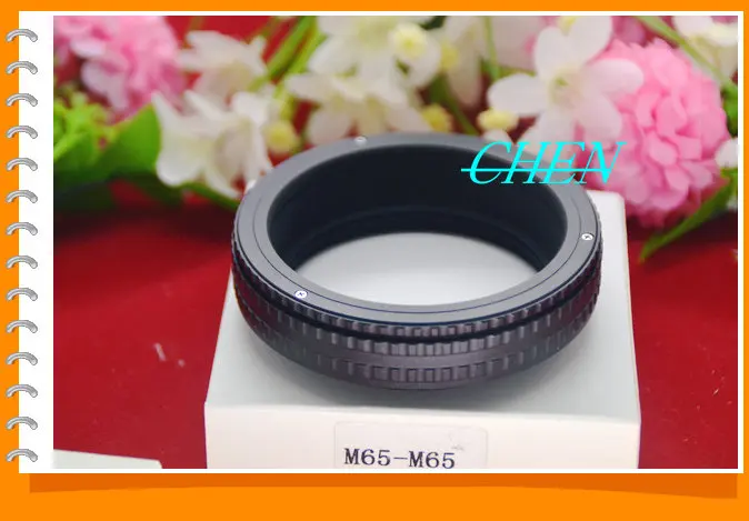 M65 Lens to M65 Camera Adjustable Focusing Helicoid Ring Adapter 17-31mm Macro Extension Tube M65-M65