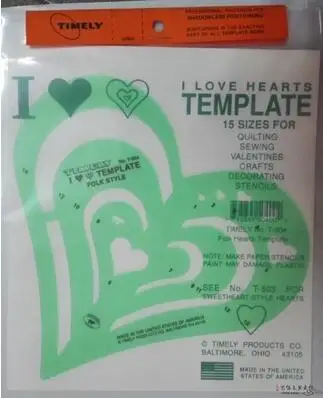 A drawing template for making handmade greeting CARDS