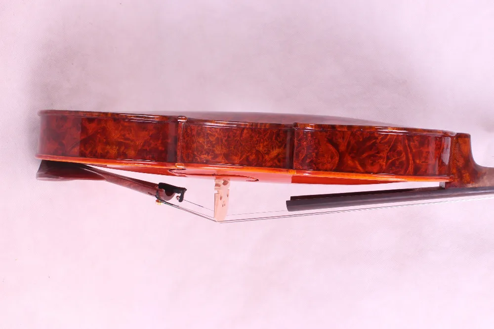 4/4 Violin Birdeye maple wood Nice sound high quality #1056