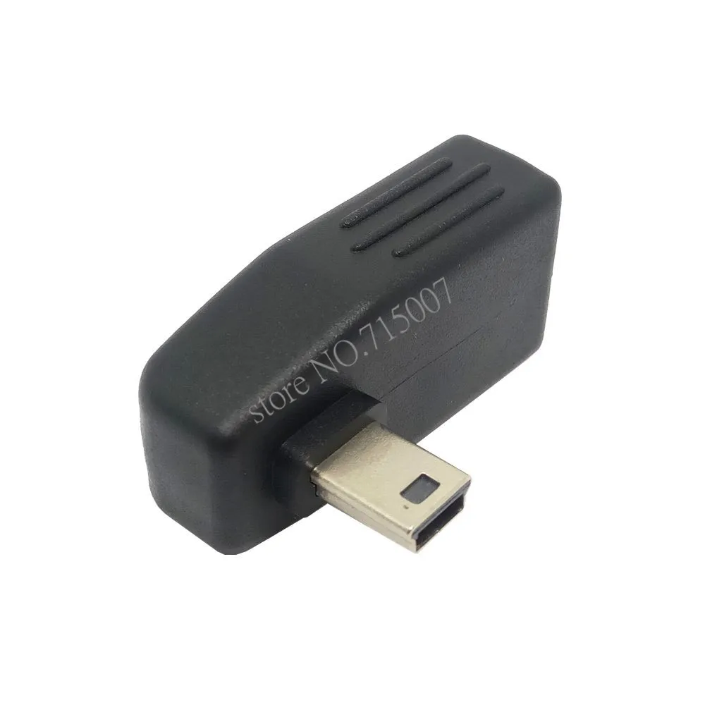 90องศาลง Anlgle USB หญิงเพื่อมินิ USB ชาย OTG Adapter สำหรับแท็บเล็ต AUX รถเพลง USB FLASH DISK CARD READER Keyboard MOUSE