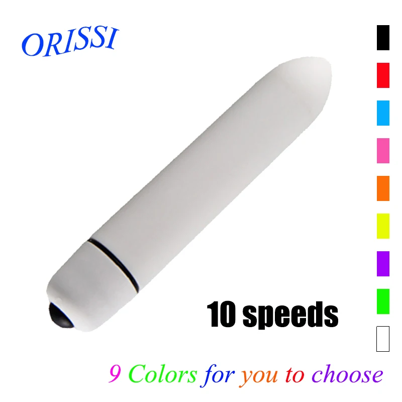 ORISSI-Poderoso Mini Vibrador de Ponto G para Iniciantes, Estimulação do Clitóris, Bala Pequena, Brinquedos Sexuais Adultos para Mulheres, Produtos