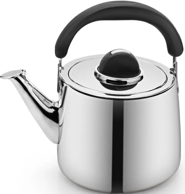 FREE SHIPPING The new stainless steel kettle thickening horns general pan large capacity kettle 3/4/5/6 LITRE