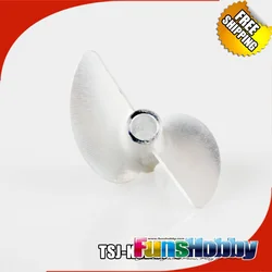 Tenshock 7075-T6 CNC Prop 2 Blade Al Drive Dog Right  3/16 INCH Propeller For RC Boat