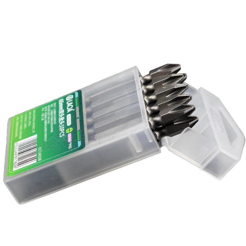 LAOA 10pcs Doppia Testa Cacciavite Bit 65 millimetri Intaglio Cacciavite Phillips PH2 Trapano Elettrico Cacciavite Cacciavite a Testa