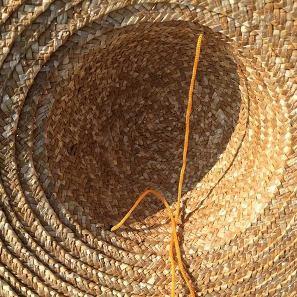 Retro cinese bambù Rattan pescatore cappello fatto a mano cappello di paglia secchio pioggia turismo berretto danza pesca cono cappello parasole