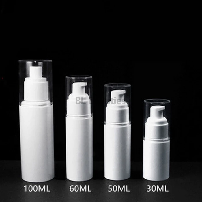 

500pcs/lot 30ml 50ml 60ml 100ml Empty Plastic Cosmetic Spray Bottle Refillable Pump Lotion Cream Bottles Cosmetic Containers