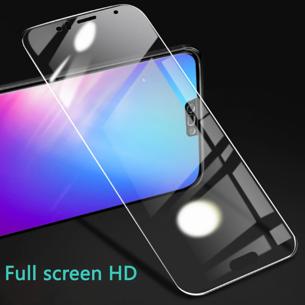 100 pcs a lot 9H Protection Film Transparent Tempered Glass For VIVO Z3x Screen Protector Tempered Glass Protective Film