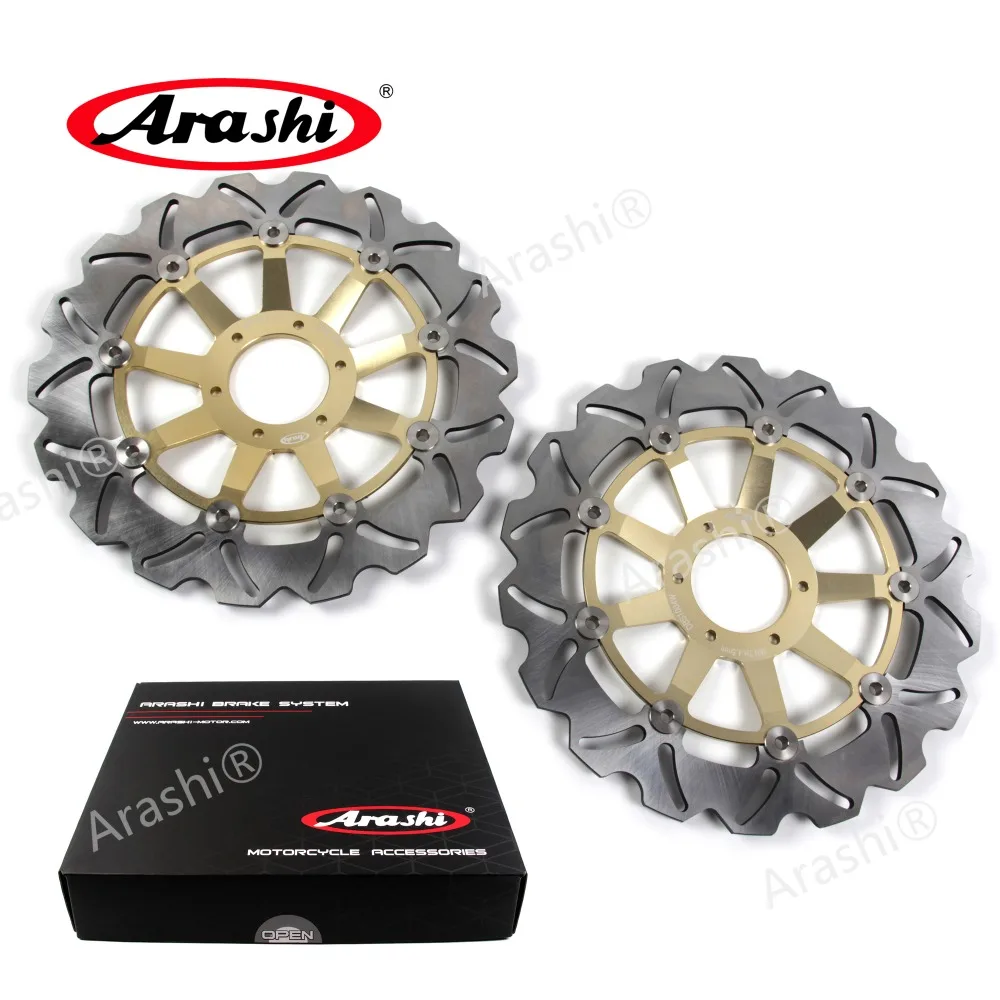 Arashi For HONDA VFR800 VFR VTEC 800 ABS 2002 - 2013 CNC Floating Front Brake Disc Rotor 2006 2007 2008 2009 2010 2011 2012