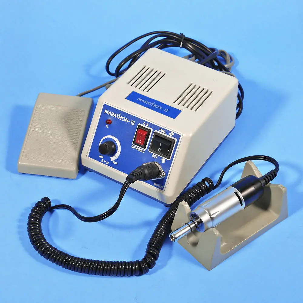 Dental Lab Marathon Micromotor Drill Polisher Polishing N3 + Electric Motor