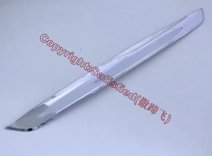 ABS Chrome Rear Bumper Cover Trim For Nissan Sentra 2016 2017 Car Accessories Stickers