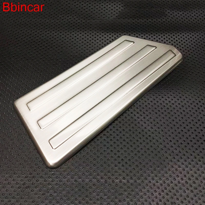 Bbincar Stainless Steel Foot Inner Brake Rest Lamp Frame Cover Trim Break Pedal Moulding 1Pcs For Honda CR-V CRV 2017 2018