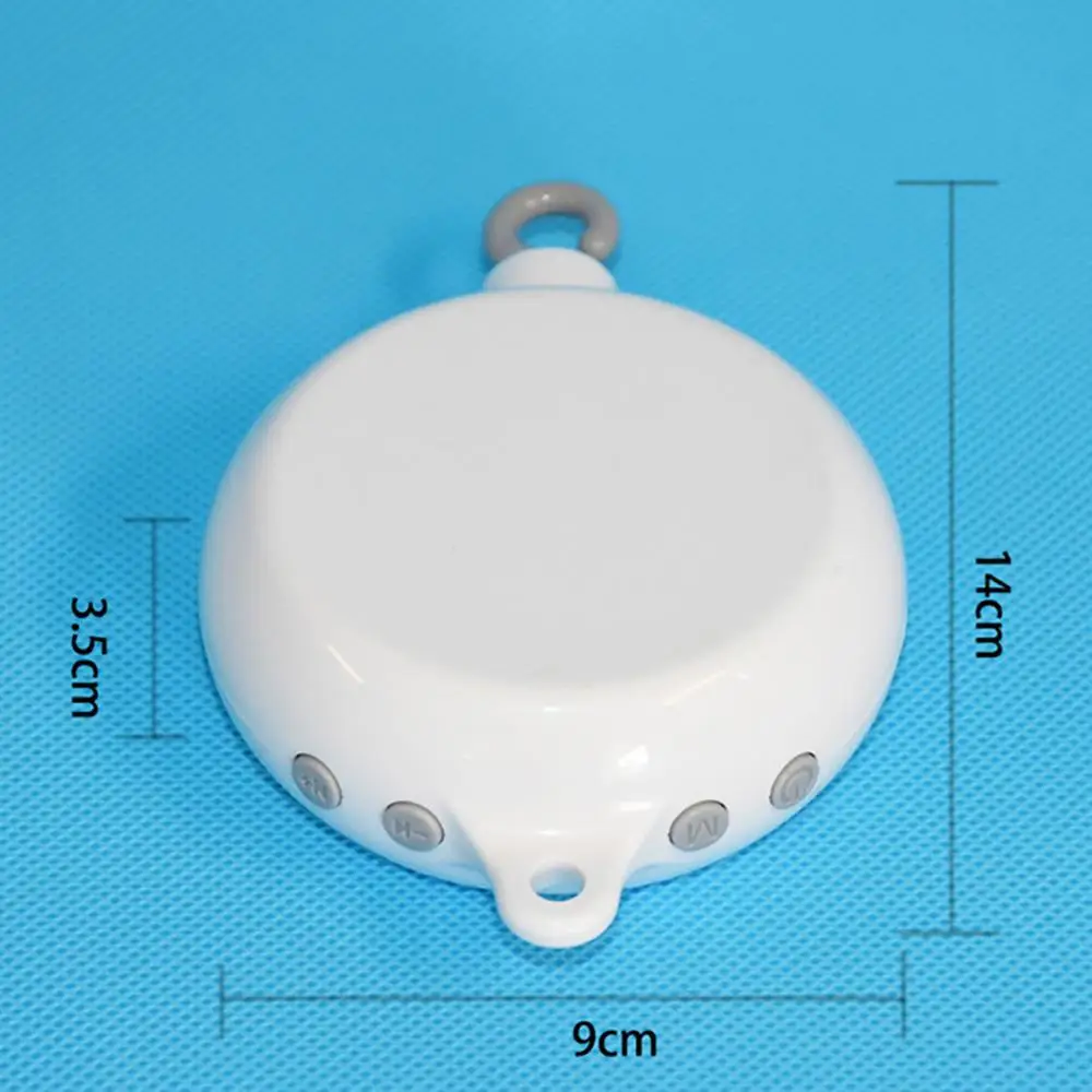 35 Songs Rotary Baby Crib Bed Bell Toy Battery-operated Music Box Bell Crib Funny Early Educational Baby Toys