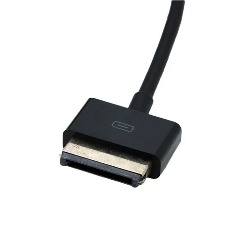 كابل بيانات USB للكمبيوتر اللوحي Asus Eee Pad ، كابل شاحن 2 متر 6 أقدام ، 40 دبوس ، محول ، TF201 TF101 TF300