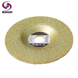 RIJILEI 110*16*1.8 Brazing Diamonds Grinding Disc Thickening Silicon Carbide Grinding Wheel Ceramic Grinding Disc MX38