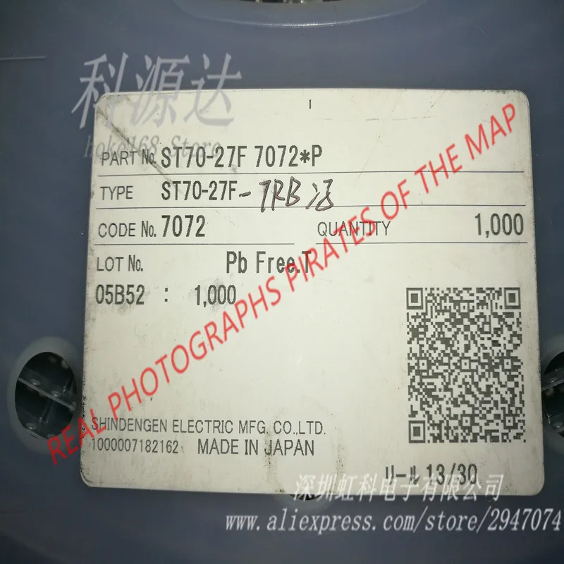 10 шт./лот ST70-27F-7072 TO-263 устройство для крепления на поверхности