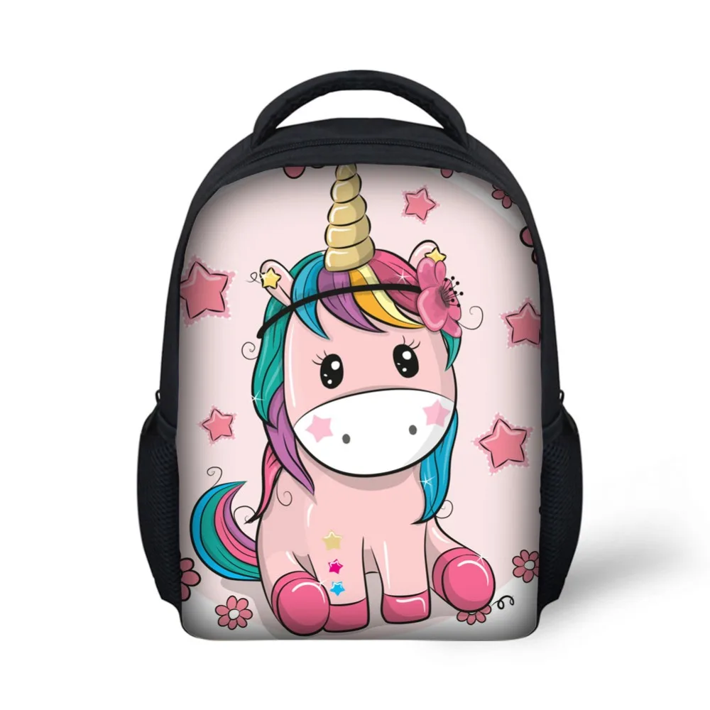 kids School Bag light Weight Girls Backpack bags fancy Unicorn printing backpack child mochila escolar kindergarten bag for kids