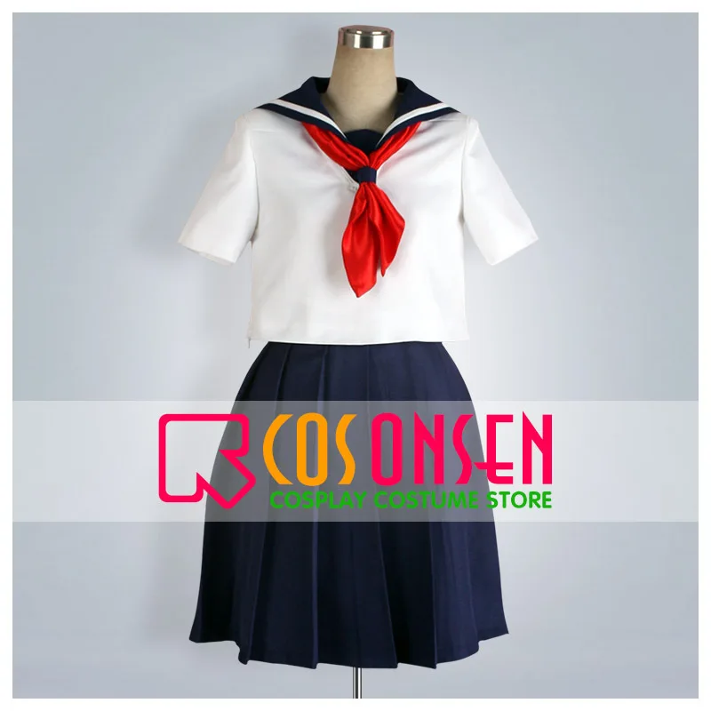 

COSPLAYONSEN Toaru Kagaku no Rerugan A Certain Scientific Railgun Ruiko Saten Cosplay Costume Custom Made